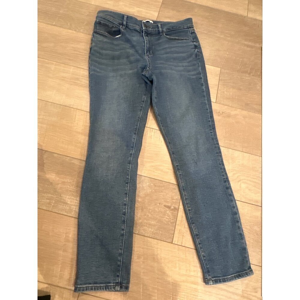 Womens Loft Outlet Skinny Fit Jeans Size 8 Medium Wash Denim
